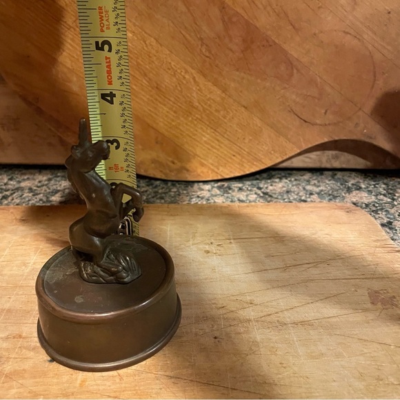 Brass vintage Unicorn figurine  collectors item - Picture 6 of 7